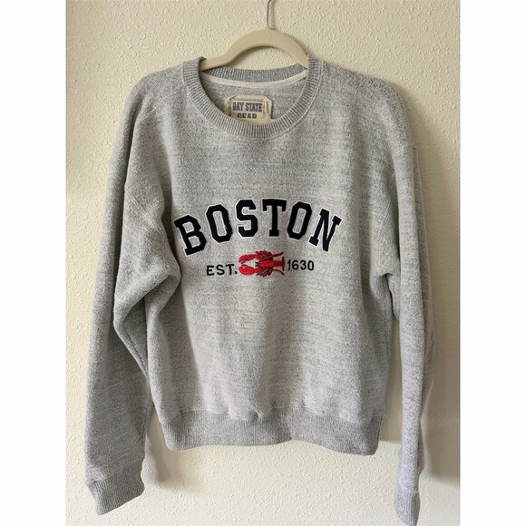 Bay State Gear Other - Bay State Gear Sweatshirt Mens M Gray Boston Lobster